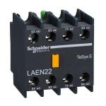 Schneider Electric Дополнительный контактный блок TesysE 2НО+2НЗ ( арт. LAEN22) в Самаре фото